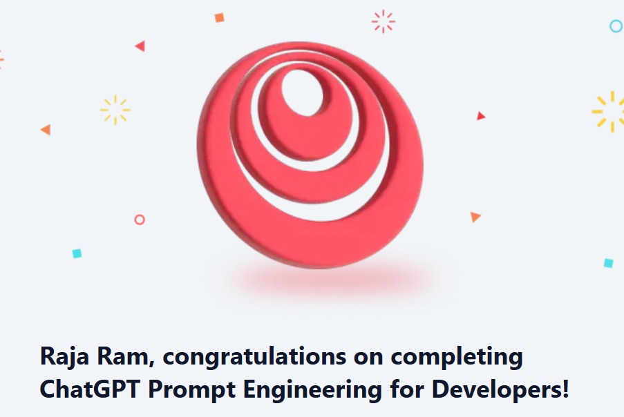 ChatGPT Prompt Engineering by DeepLearning.ai